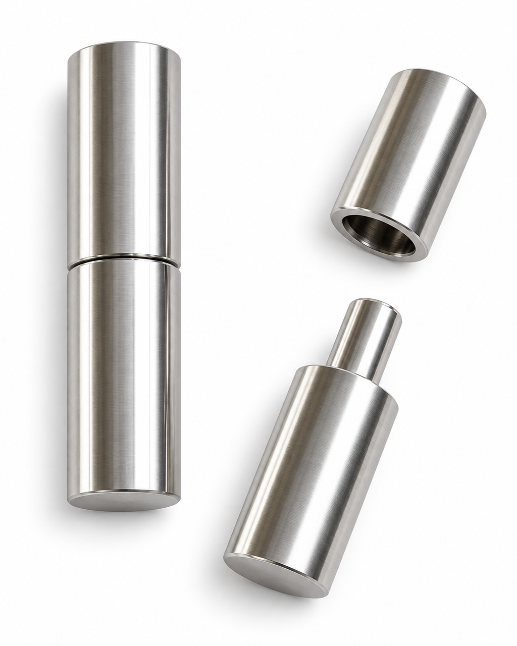 Bisagra Tubular de Acero Inoxidable 304 de 5/8 × 2½ Pulgadas